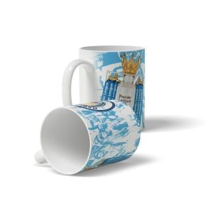 Manchester City Premier Lig Şampiyon Kupa Tasarımlı Baskılı Kupa Bardak