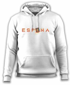 Spain (İspanya) 'Espana' Sweatshirt Beyaz - XL