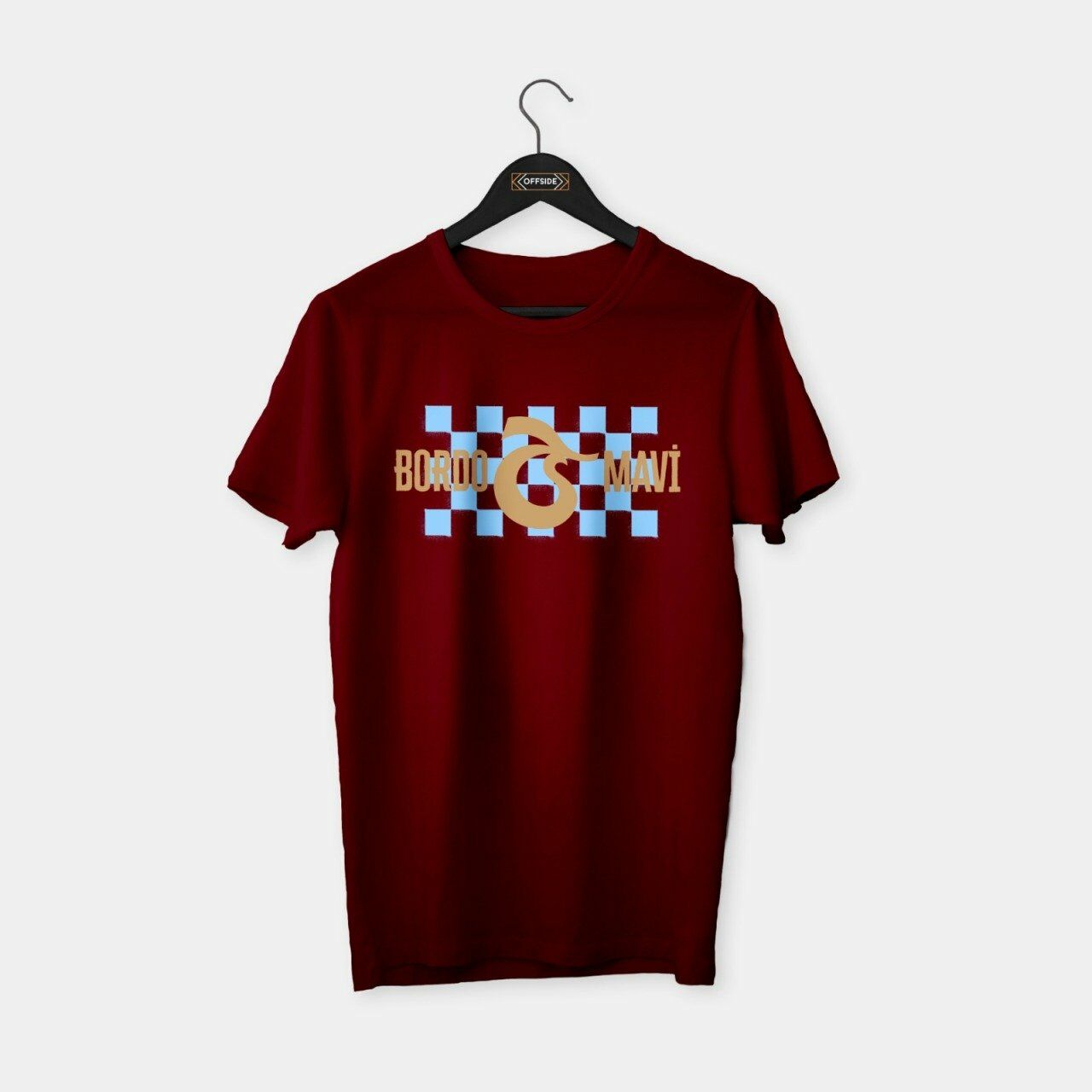 Trabzon Bordo Mavi T-shirt Bordo - L