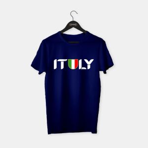 Italy (İtalya) II T-shirt Lacivert - S