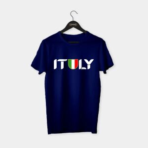 Italy (İtalya) II T-shirt Lacivert - XXL