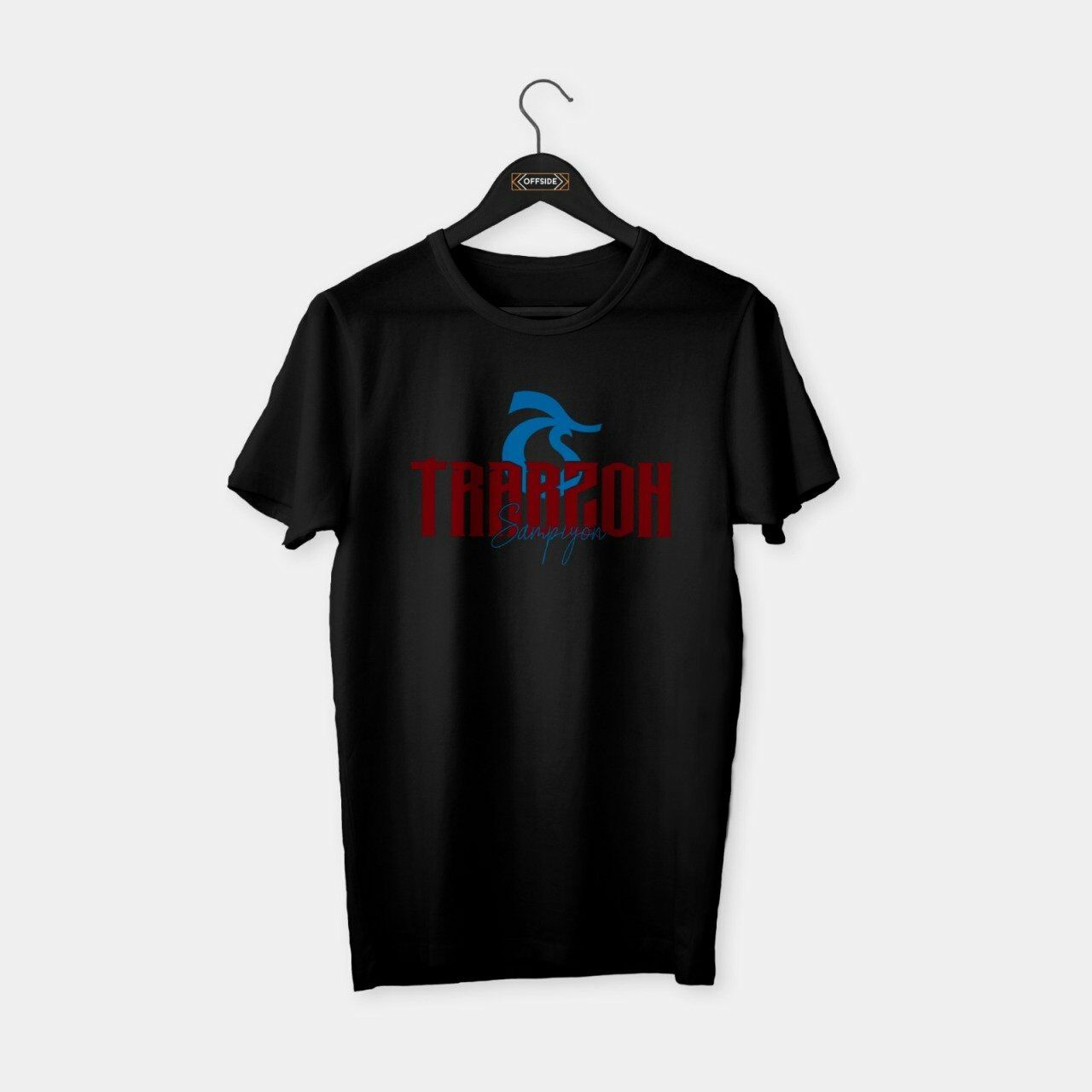 Trabzon 'Şampiyon' T-shirt Siyah - M