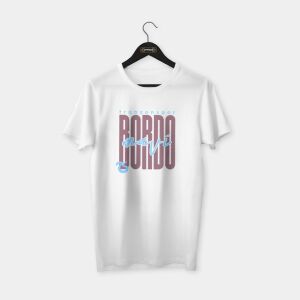 Trabzonspor Bordo Mavi T-shirt Beyaz - L