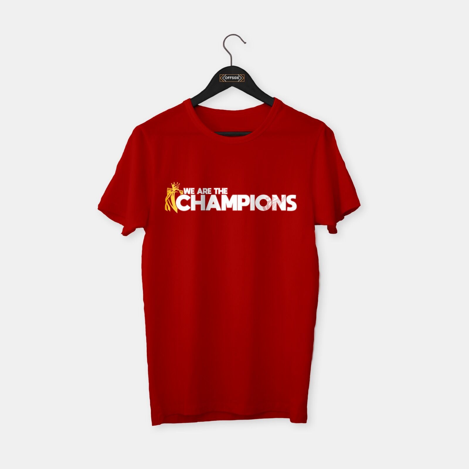 Liverpool -  We are the champions T-shirt Kırmızı - XXL