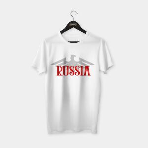 Russia (Rusya) T-shirt Beyaz - M