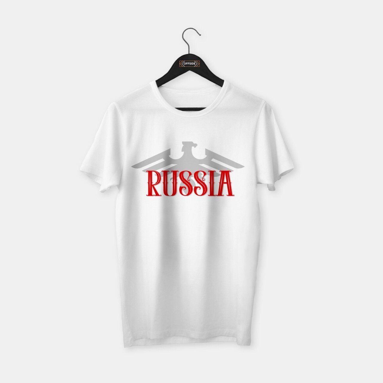 Russia (Rusya) T-shirt Beyaz - S