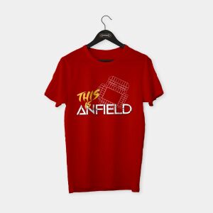 Liverpool -  This is Anfield! T-shirt Kırmızı - S