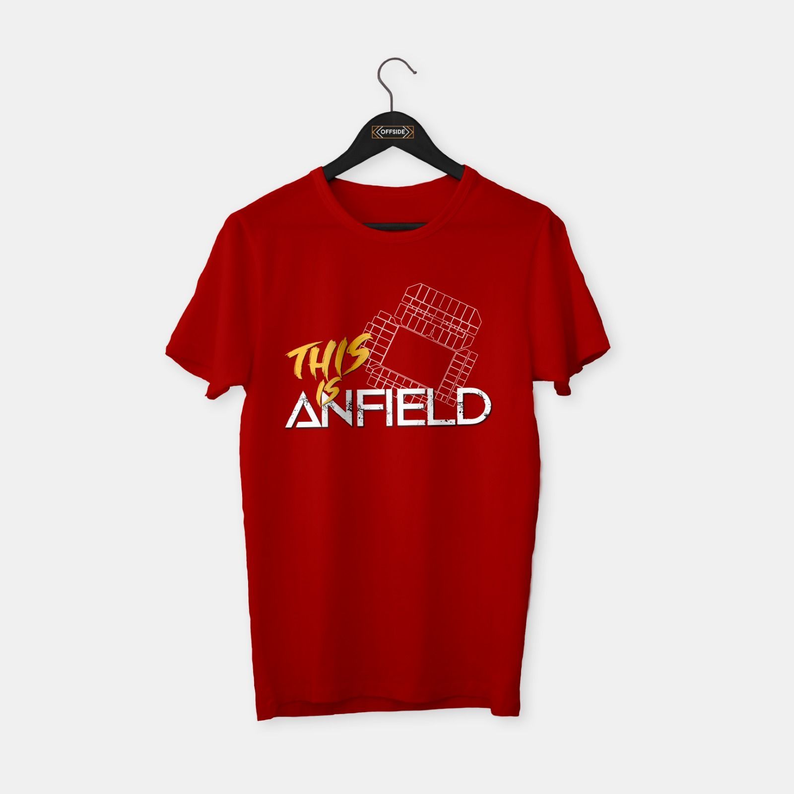 Liverpool -  This is Anfield! T-shirt Kırmızı - XL