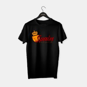 Spain (İspanya) II T-shirt Siyah - XXL