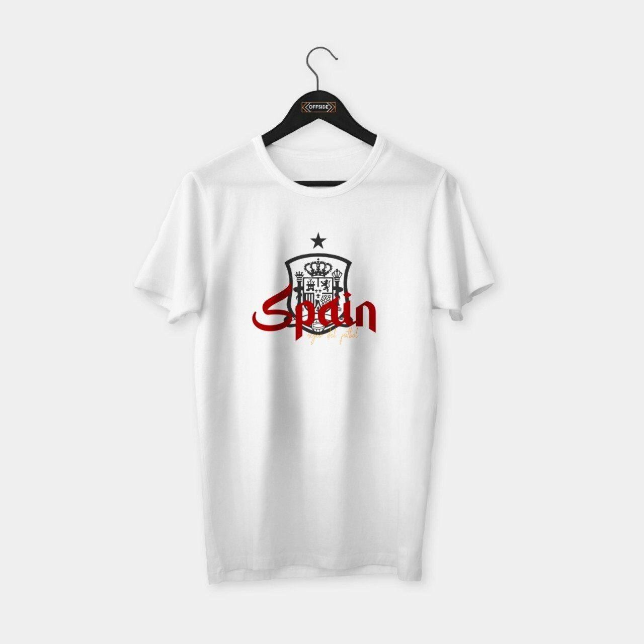 Spain (İspanya) III T-shirt Beyaz - XL
