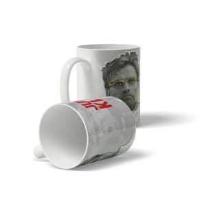 Jurgen Klopp Dijital Çizim Tasarım Baskılı Kupa Bardak