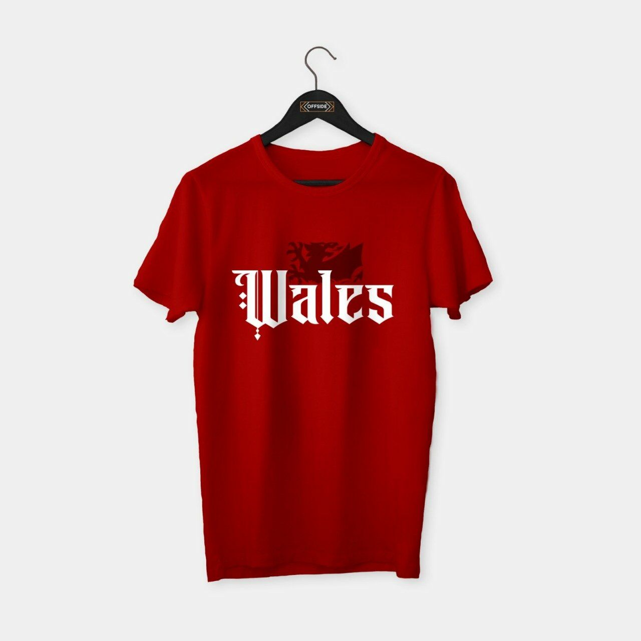 Wales (Galler) T-shirt Kırmızı - XXL