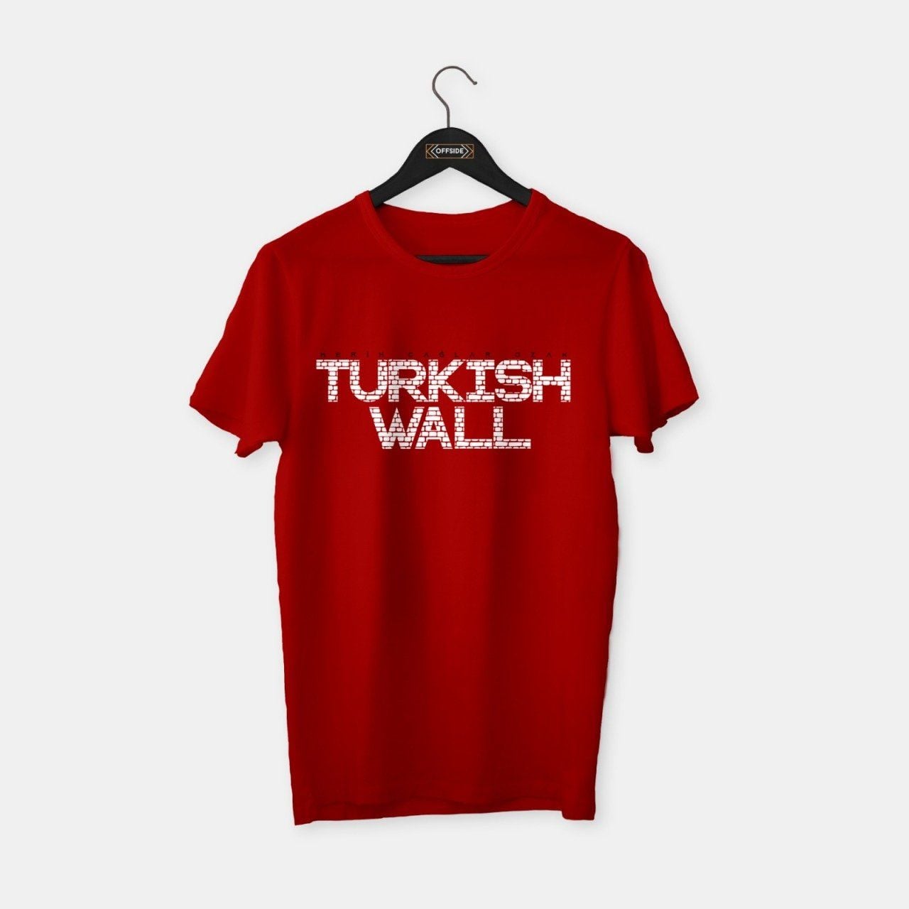 TÜRKİYE - TURKISH WALL T-shirt Kırmızı - XL