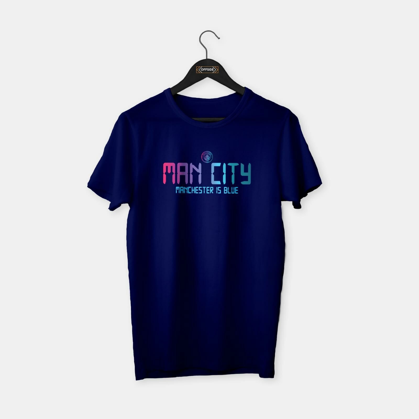 Manchester City - Gradient T-shirt Lacivert - XL