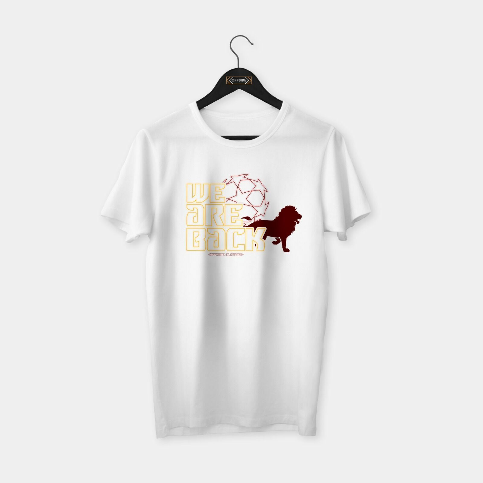 We are back ! T-shirt Beyaz - M