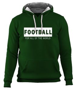 Football - For all of the world - Sweatshirt Koyu Yeşil - L