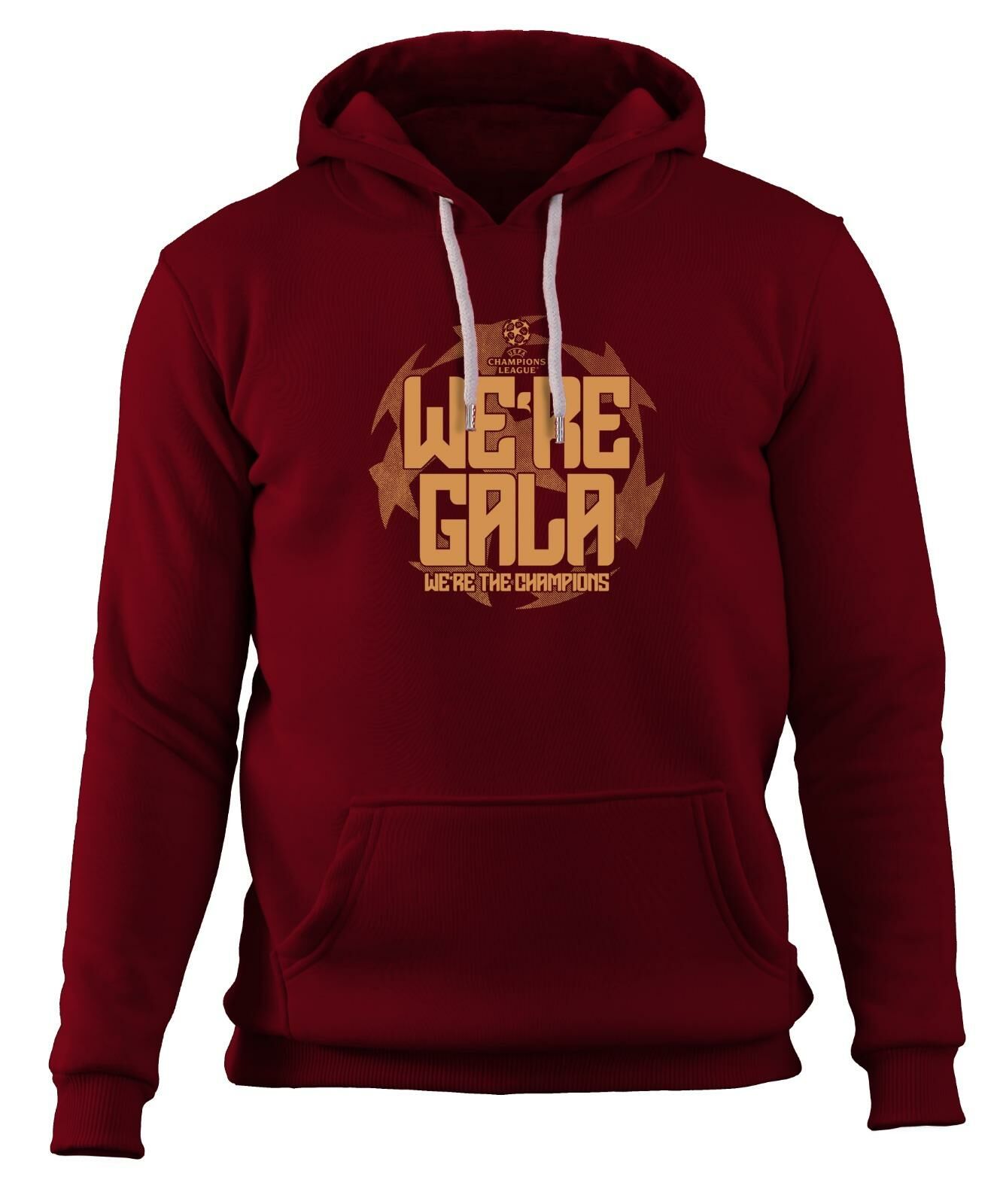 Şampiyonlar Ligi Özel 'We're Gala' Kapüşonlu Sweatshirt Bordo - L