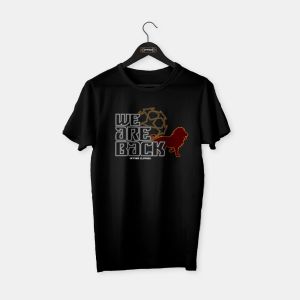 We are back ! T-shirt Siyah - S