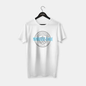 Manchester City - Manchester is Blue II T-shirt Beyaz - XL