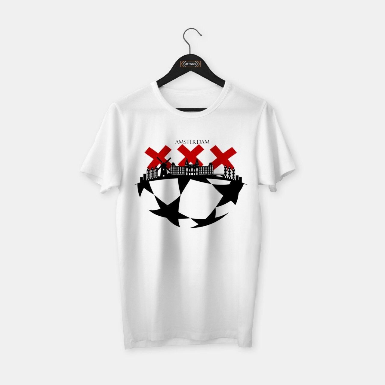 Ajax 'XXX' Amsterdam T-shirt Beyaz - M