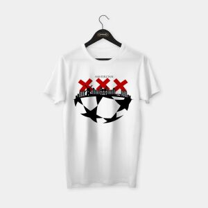 Ajax 'XXX' Amsterdam T-shirt Beyaz - XL