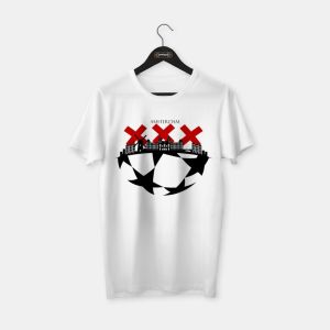Ajax 'XXX' Amsterdam T-shirt Beyaz - XXL
