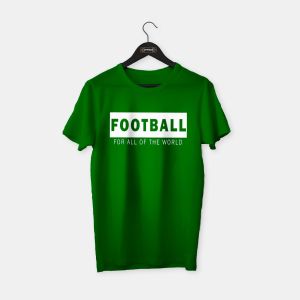 Football - For all of the world T-shirt Yeşil - M
