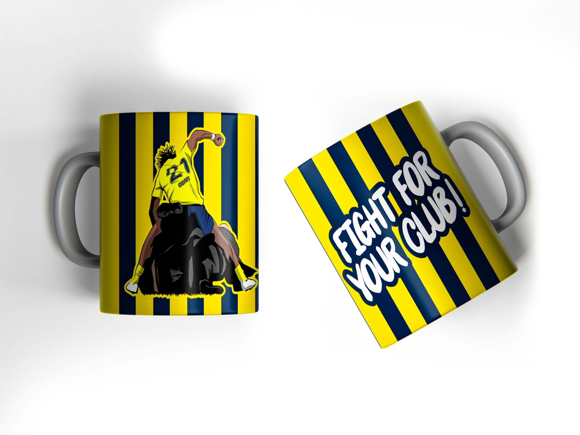 Bright Osayi Samuel Baskılı Kupa Bardak