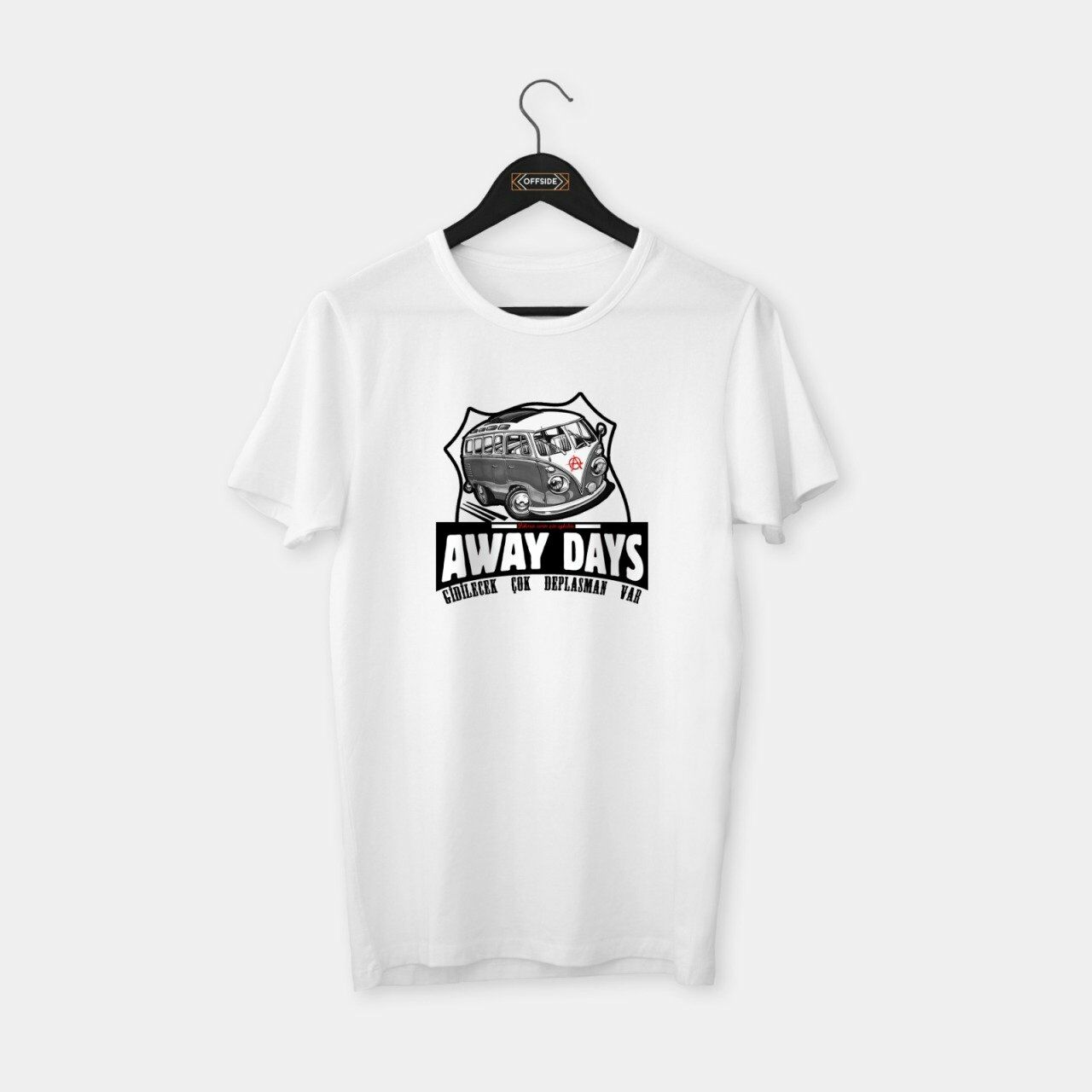 Away Days T-shirt Beyaz - S