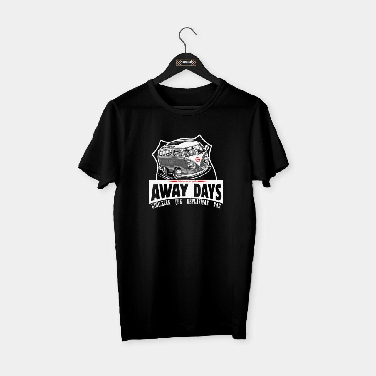 Away Days T-shirt Siyah - L