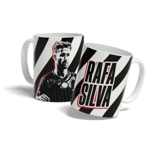 Rafa Silva Kırmızı Siyah Tasarım Baskılı Kupa Bardak