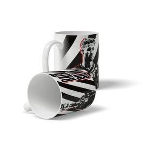 Rafa Silva Kırmızı Siyah Tasarım Baskılı Kupa Bardak