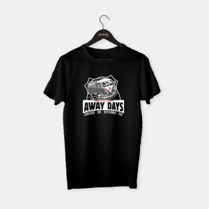 Away Days T-shirt Siyah - S