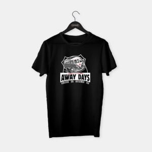 Away Days T-shirt Siyah - XL