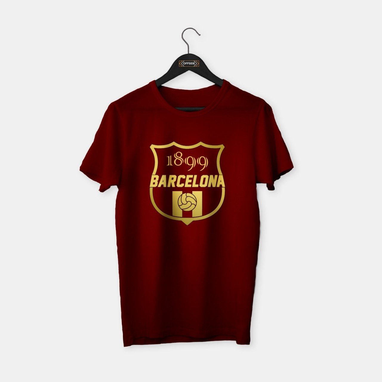 Barcelona T-shirt Bordo - XL