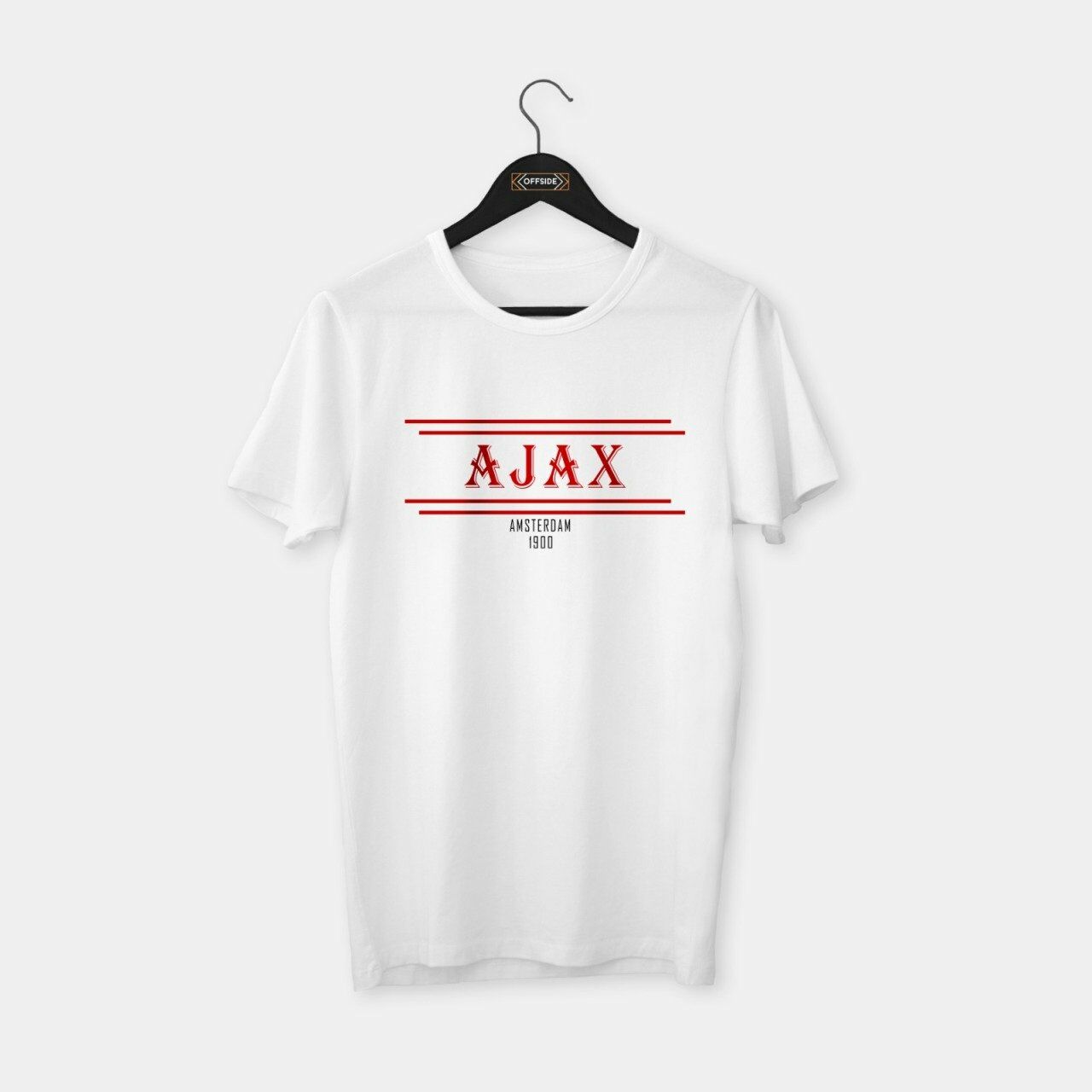 Ajax T-shirt Beyaz - M