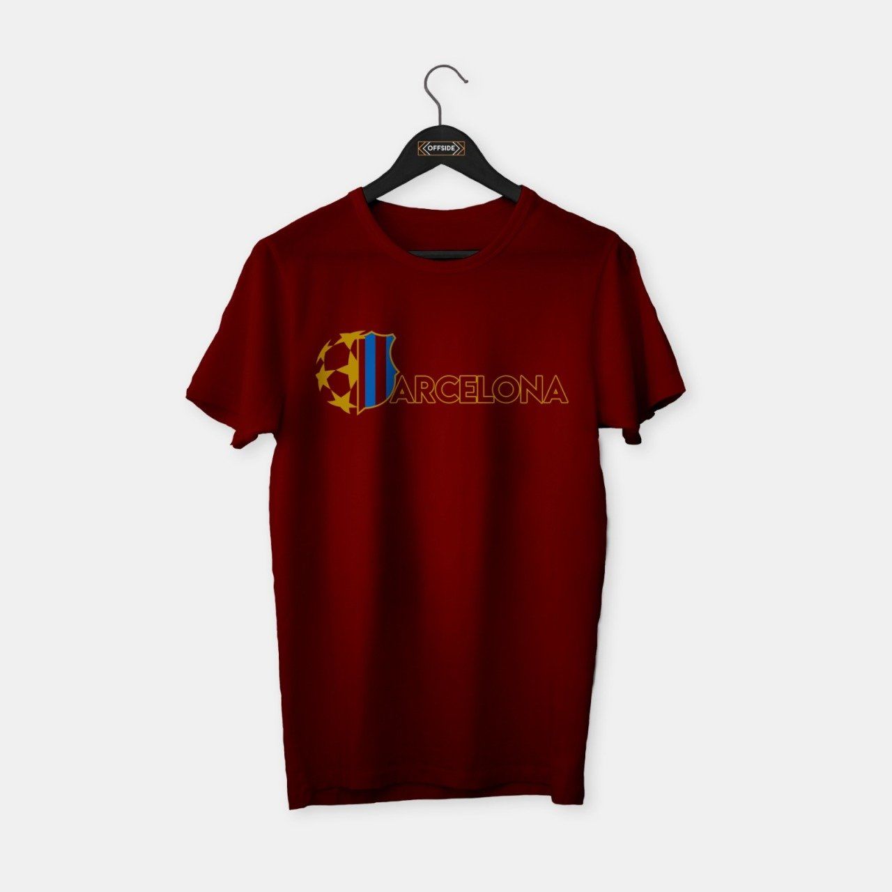 Barcelona 'Champion' T-shirt Bordo - M
