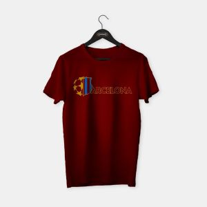 Barcelona 'Champion' T-shirt Bordo - XL