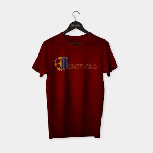 Barcelona 'Champion' T-shirt Bordo - XXL