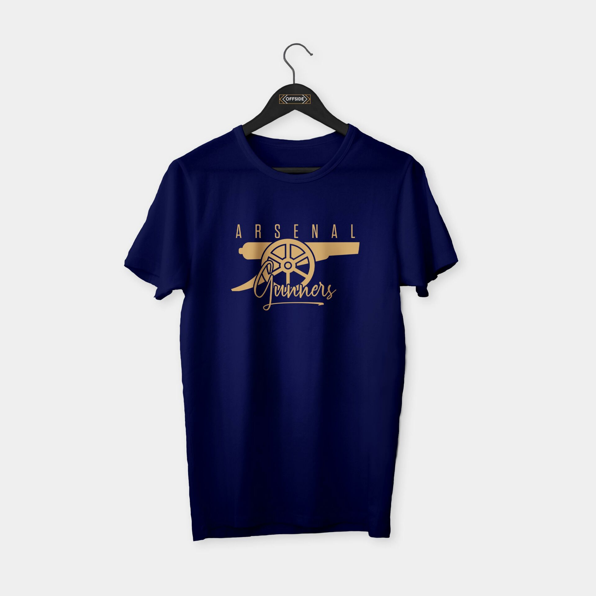 Arsenal 'Gunners - Gold' T-shirt Lacivert - S
