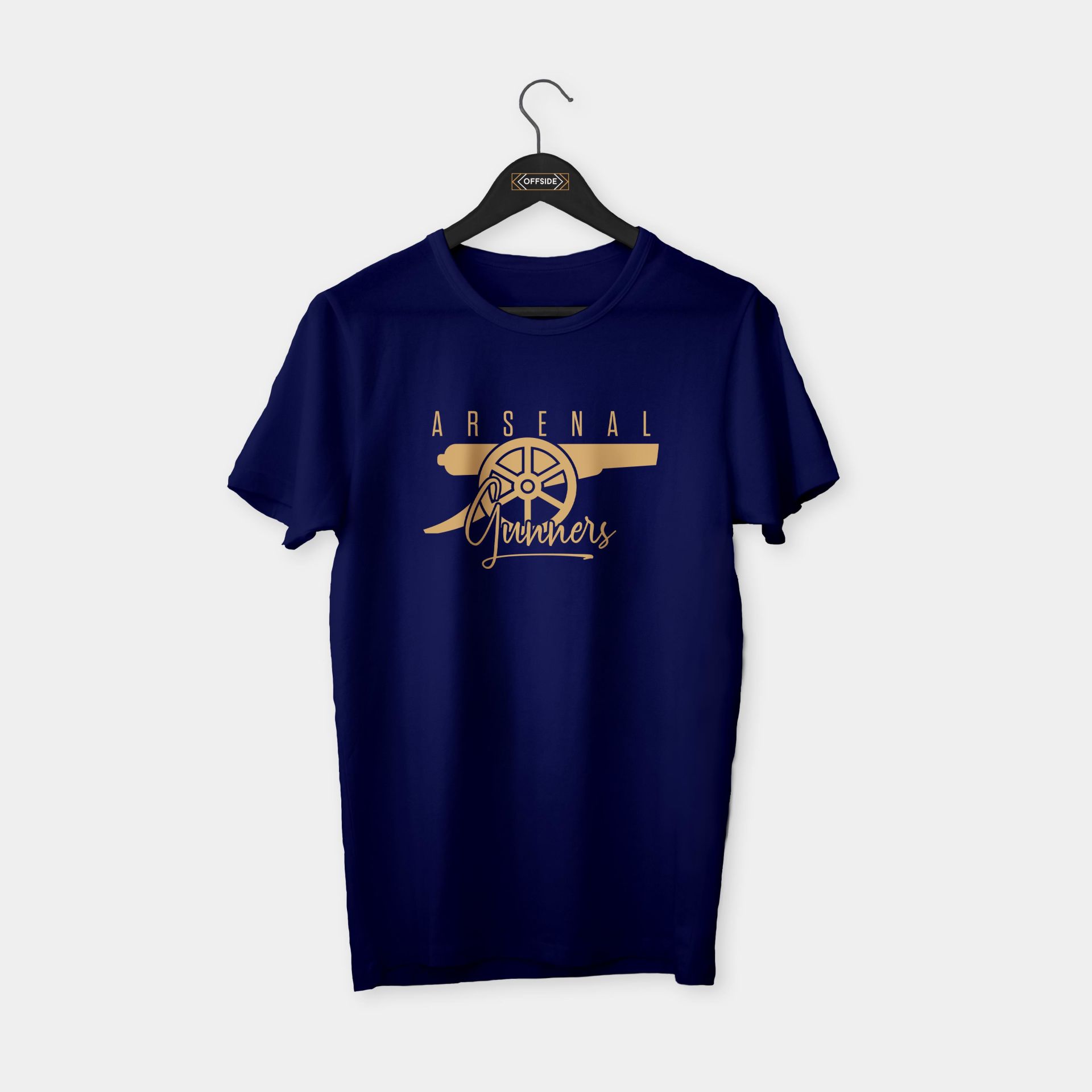 Arsenal 'Gunners - Gold' T-shirt Lacivert - L