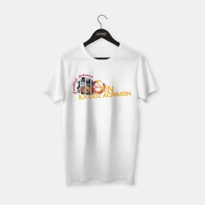 Çocukluk Aşkımsın T-shirt Beyaz - S