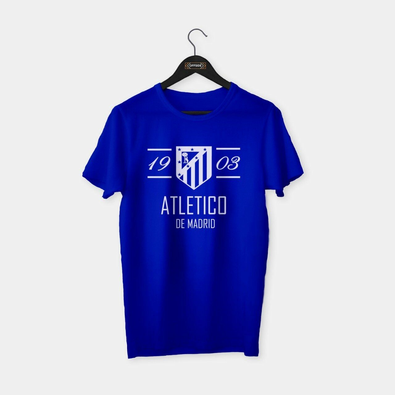 Atletico 1903 T-shirt Sax Mavi - S