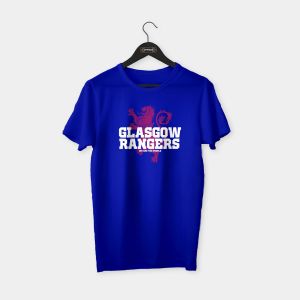 Glasgow Rangers T-shirt Sax Mavi - M