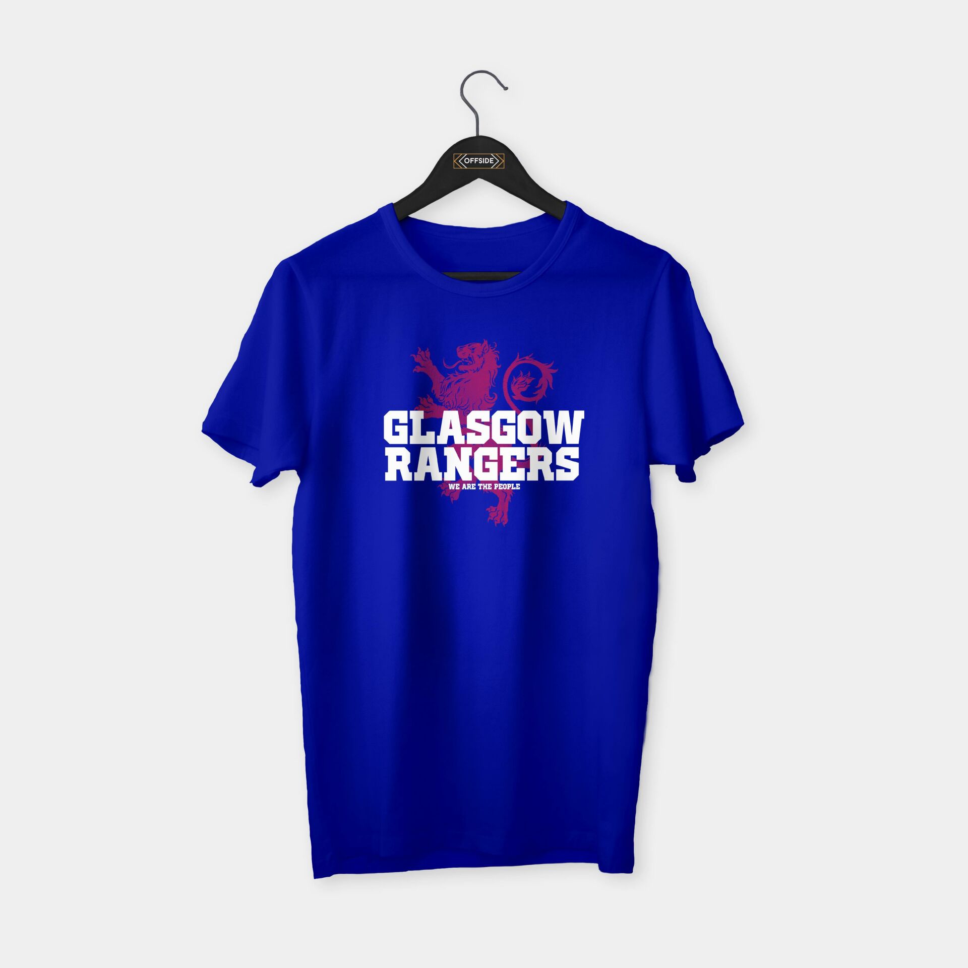 Glasgow Rangers T-shirt Sax Mavi - L