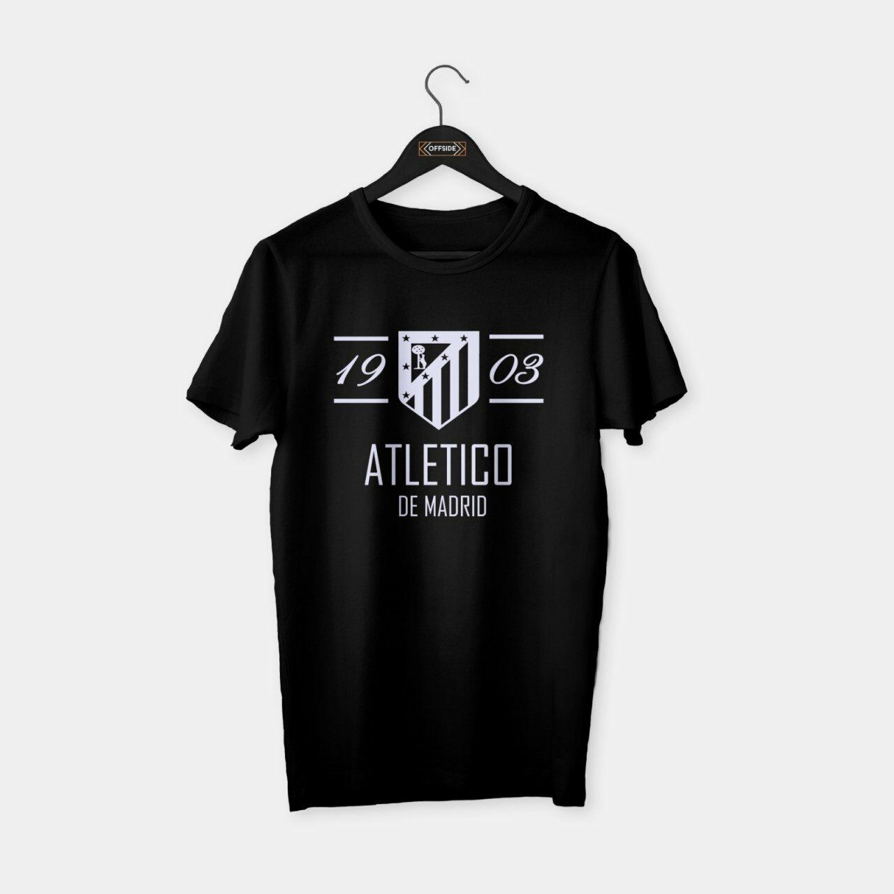 Atletico 1903 T-shirt Siyah - M