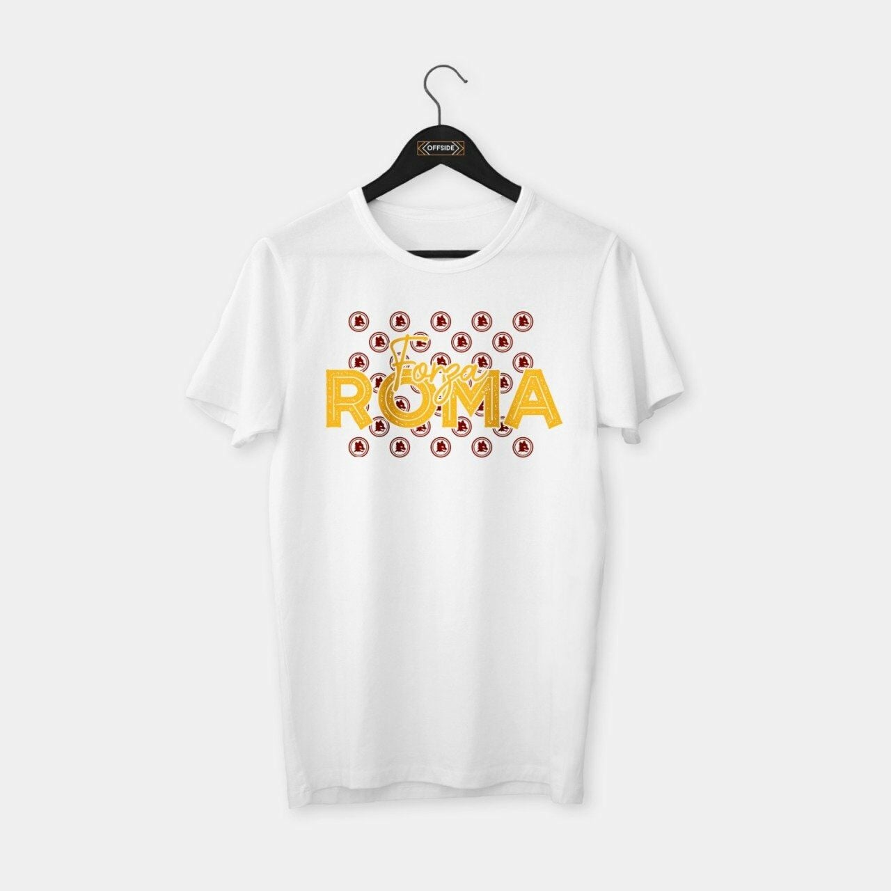 Forza Roma T-shirt Beyaz - M