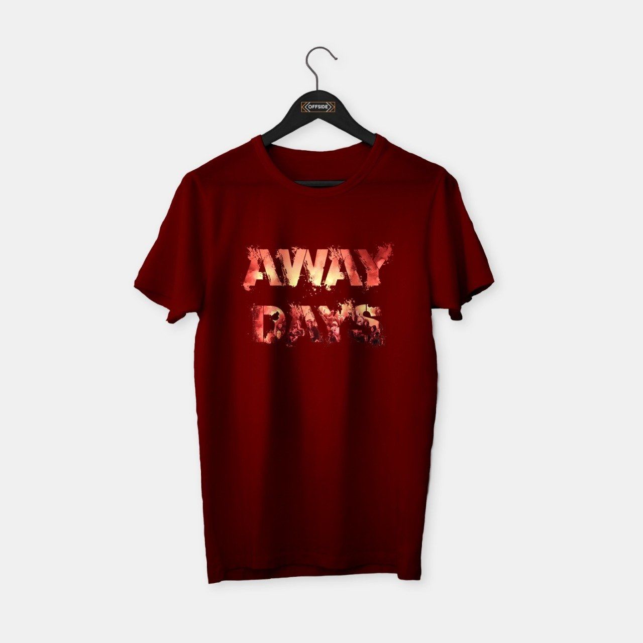 Away Days Meşale T-shirt Bordo - L