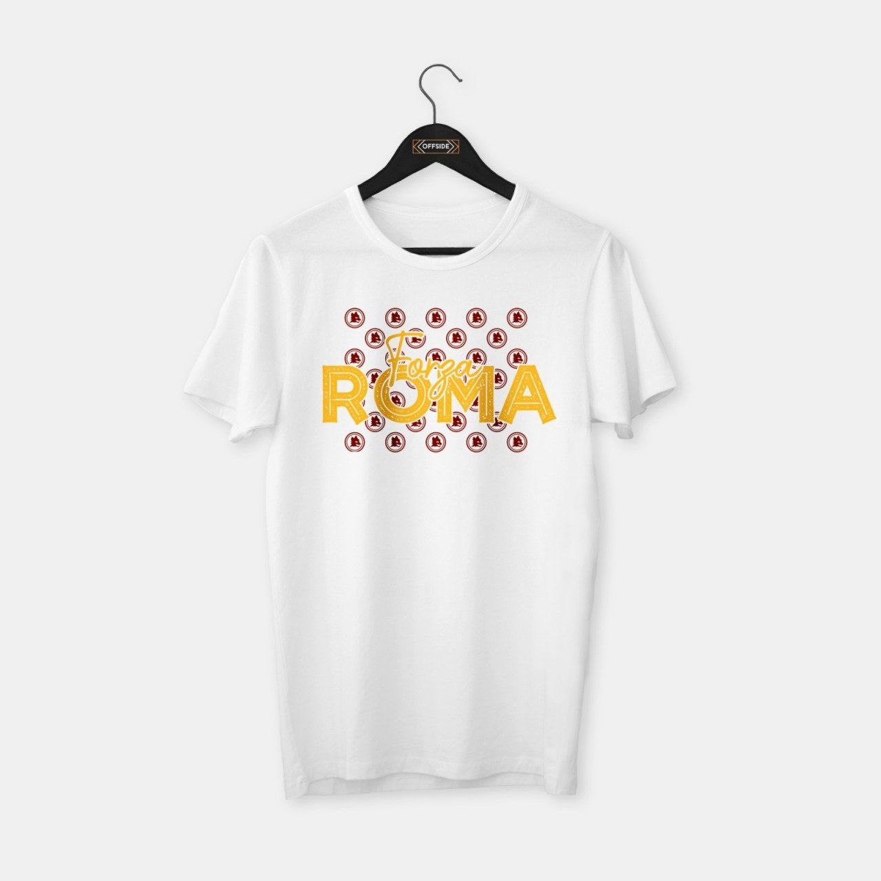 Forza Roma T-shirt Beyaz - XXL