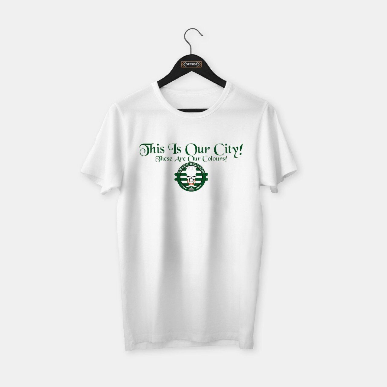 Celtic 'This is our city!' T-shirt Beyaz - XXL